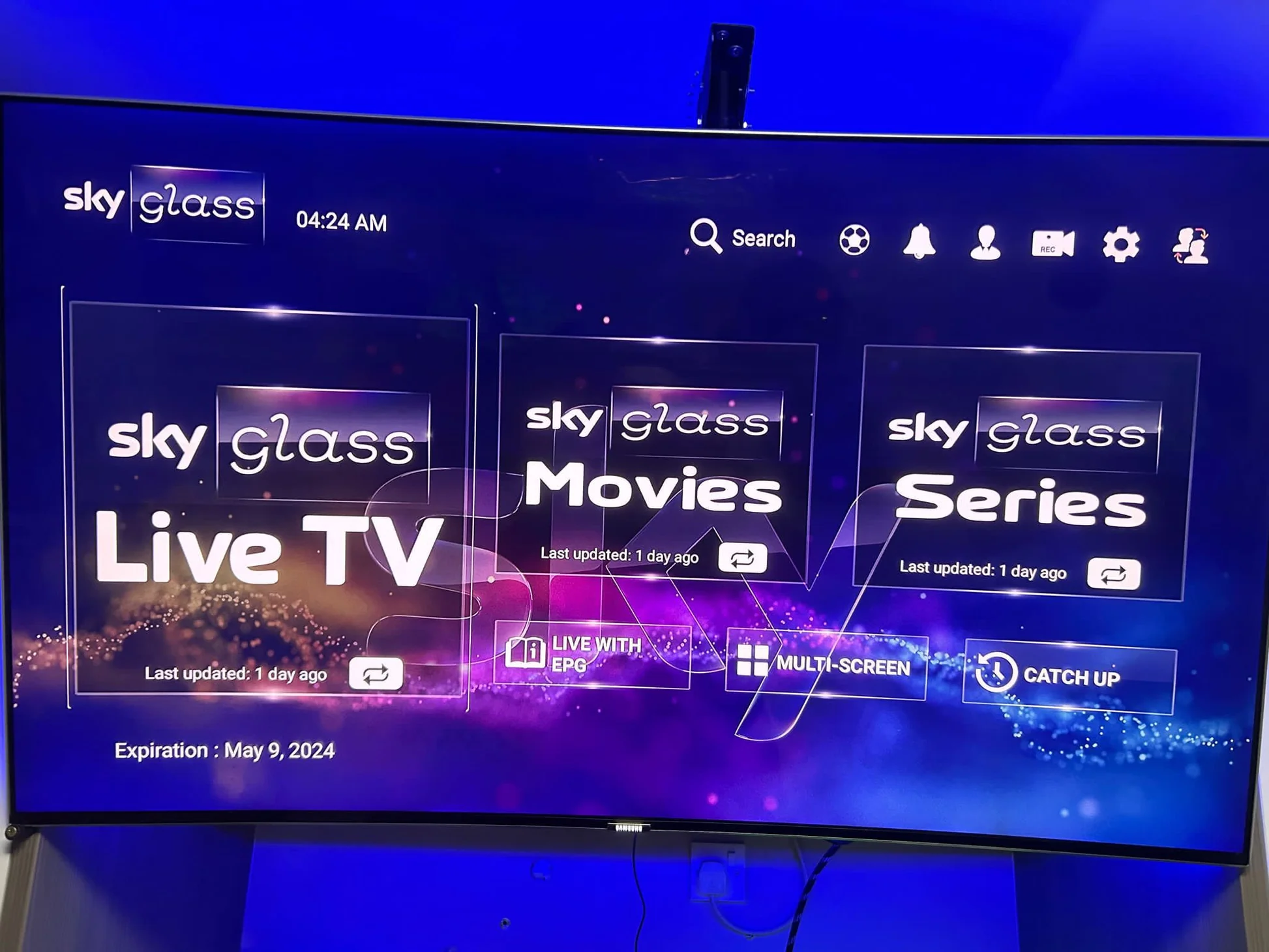 iptv sky glass